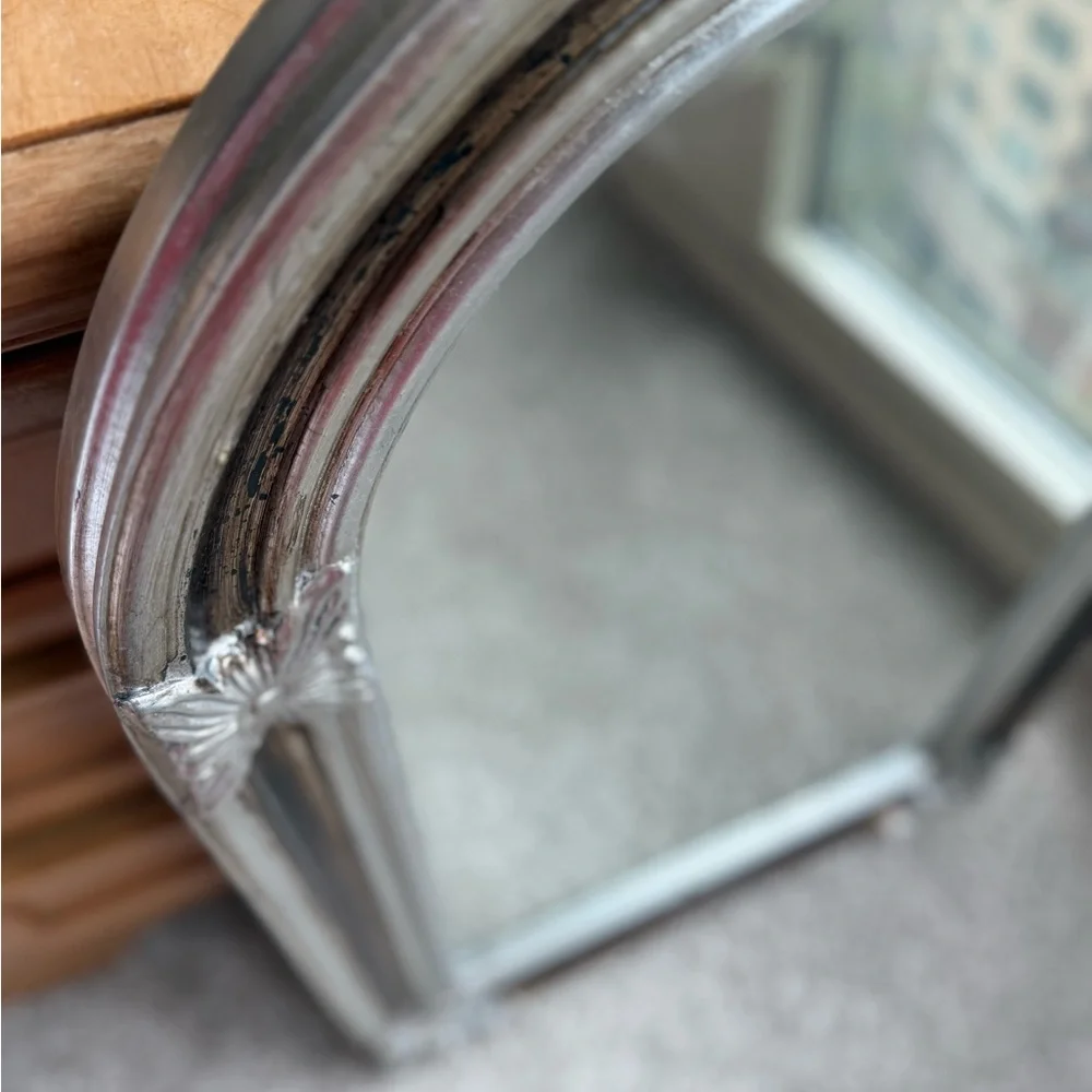 Elegant Silver Wall Mirror